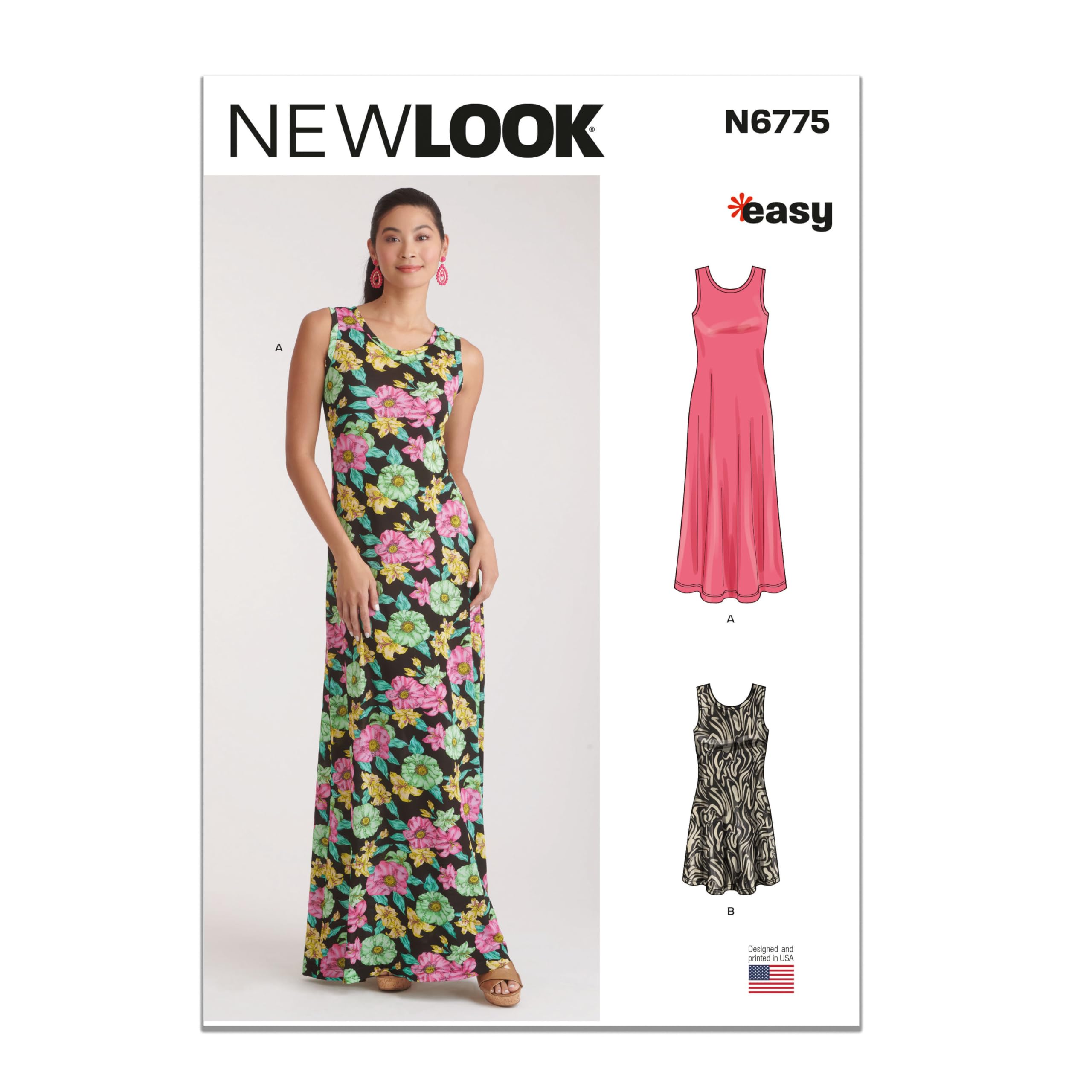Minerva Sewing Pattern 6775 New Look Newlook-6775