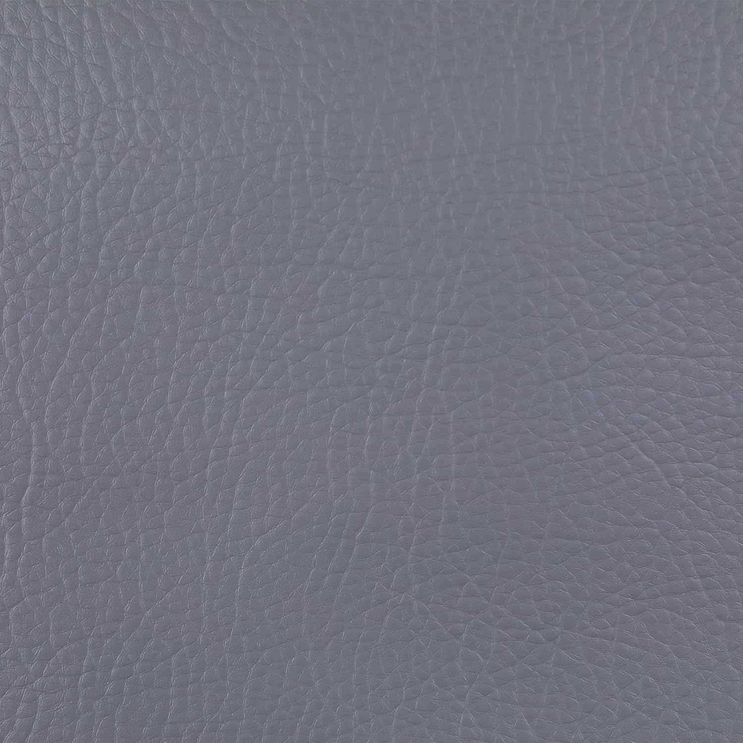Faux PU Leather Fabric by The Yard 55" W Soft Synthetic Leather Vinyl Upholstery Material Sheets for Upholstery Furniture Marine DIY Crafts Sewings, 2 Yards 72" Gray