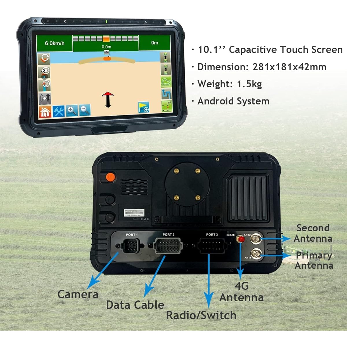 87/mo Finance SMAJAYU JY100 Tractor Guidance System with Precision