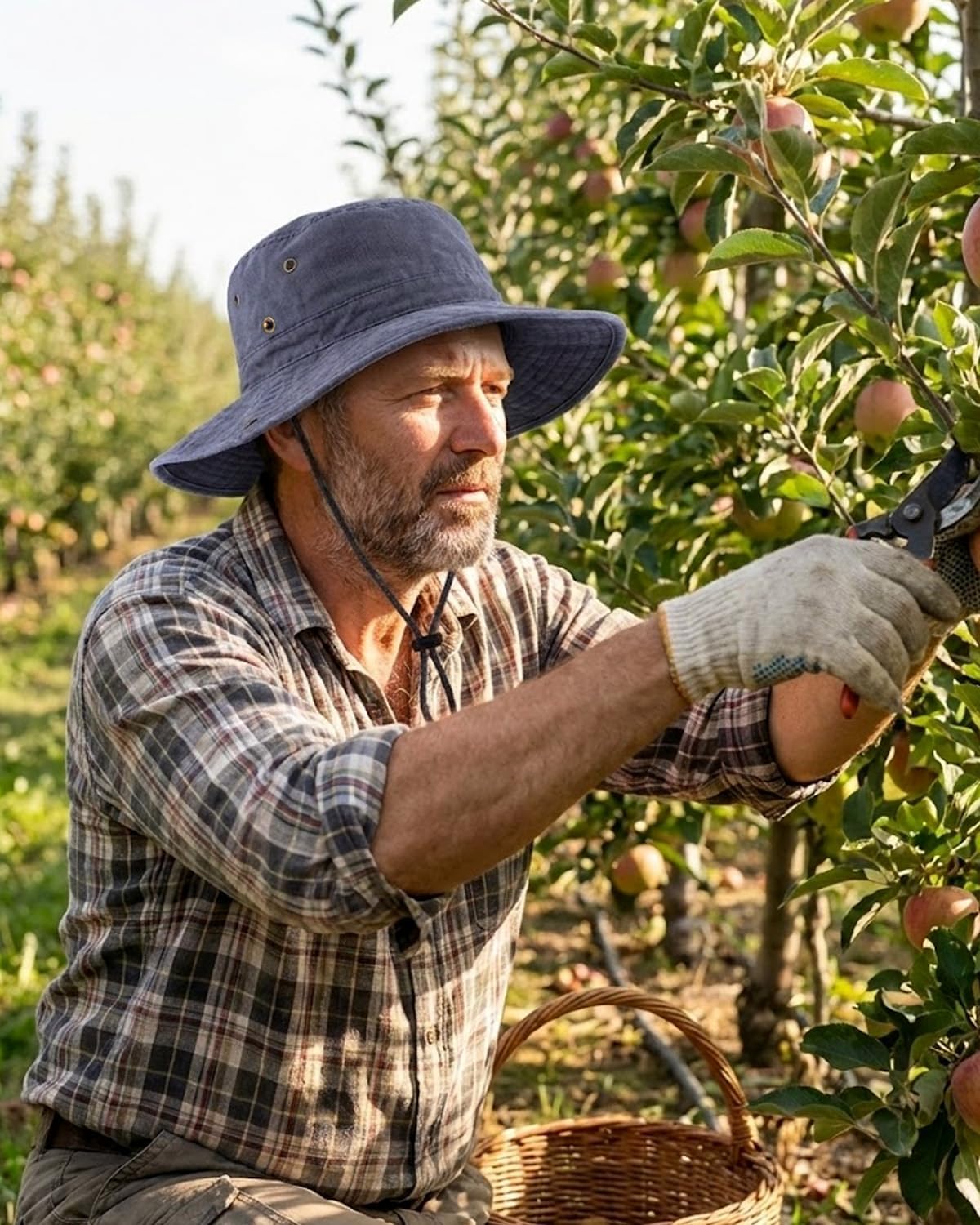 Zylioo XXL Boonie Sun Hat for Big Heads, Washed Wide Floppy Brim Hiking Hat with Chin Strap, Cooling Safari Fishing Hat - Image 6