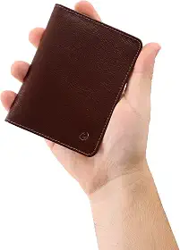 Carteira Masculina Couro Legítimo Proteção RFID RG CNH Cartões Notas Couro50 620