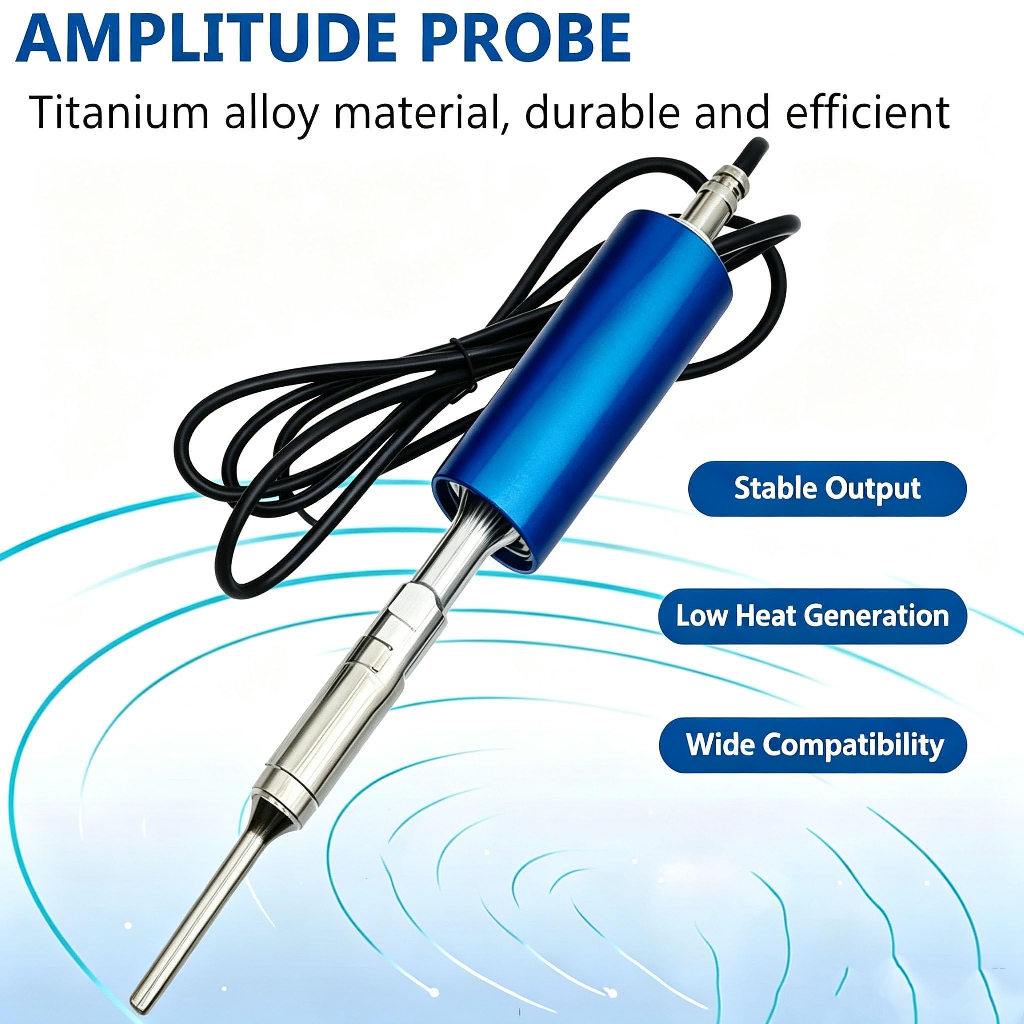 Homogeneizador UltrasóNico De Alta Velocidad De 800 W 10mmprobe