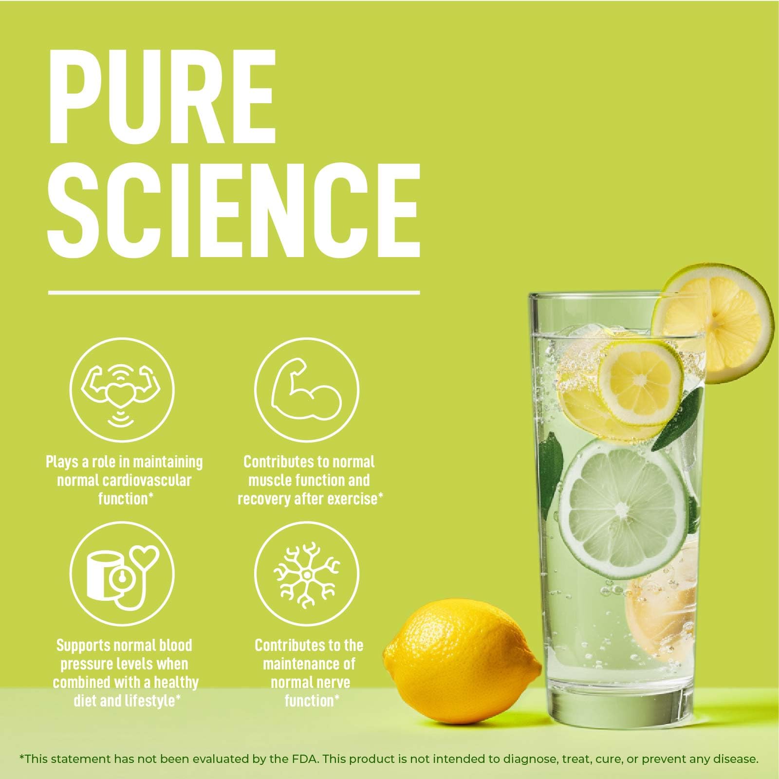 Keppi Electrolytes Powder – Lemon Lime Flavor 50 Servings – No Sugar Hydration Supplement with Potassium, Magnesium, Sodium – Keto, Vegan, Fasting-Friendly, Zero Calorie Electrolyte Drink — Amazon image 7