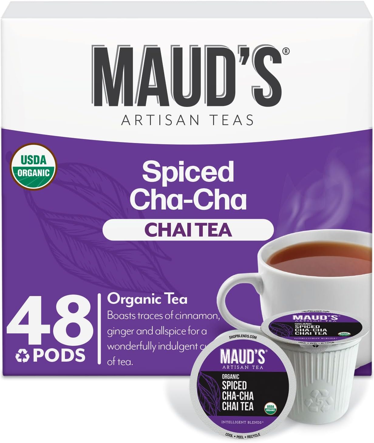 Pods, 100 Ct, Recyclable Single Serve Tea