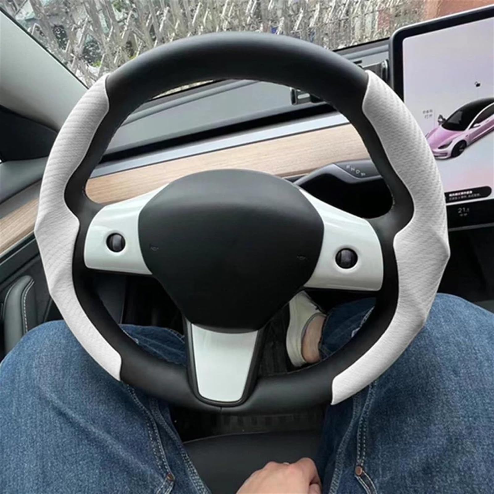 【値下】Tesla ステアリングホイール 本体 テスラモデル3 / YIX / Sステアリングホイールカウンター