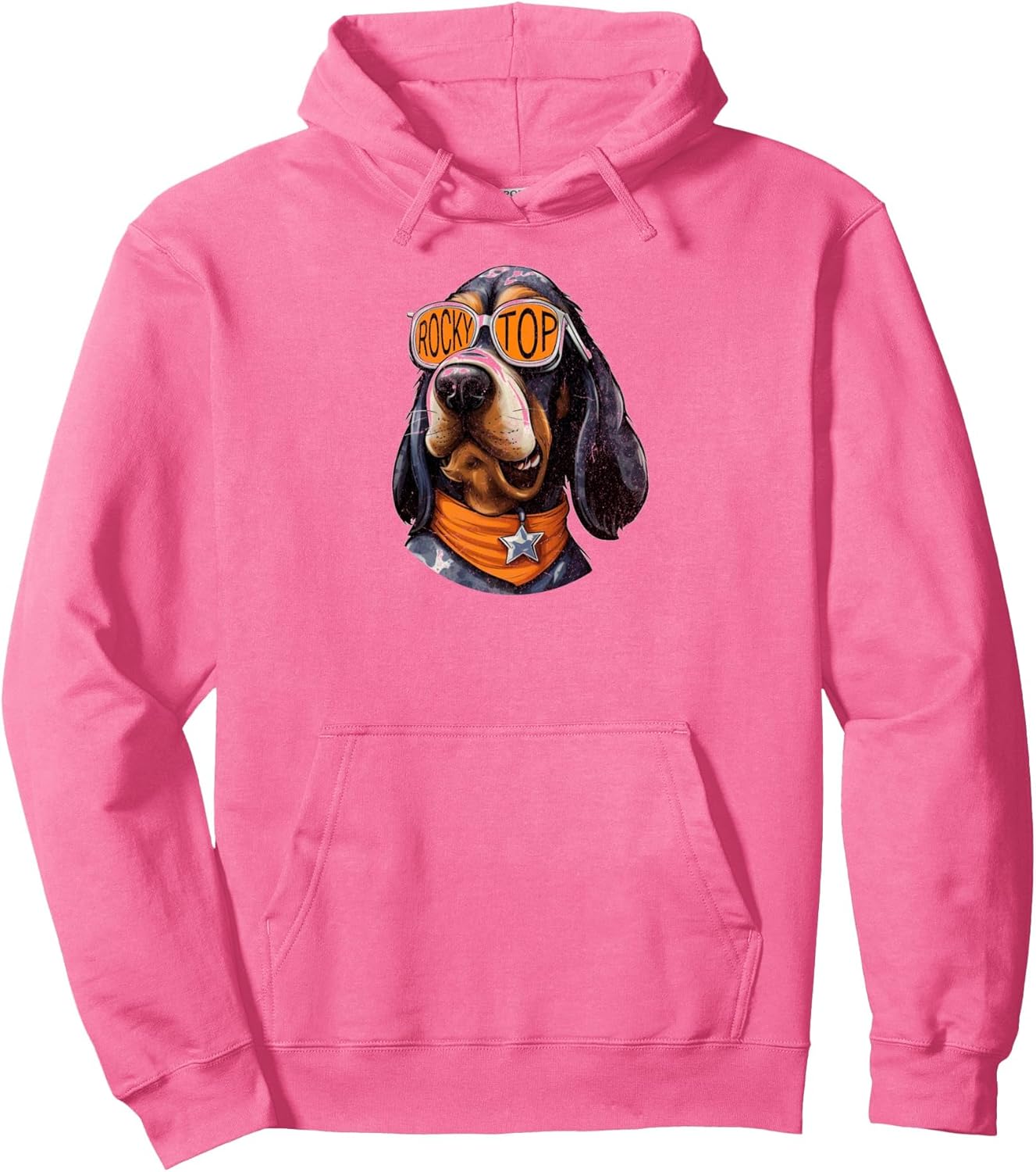 Tennessee Dog Sport Lovers Coonhound Fan Rocky Top TN Pullover Hoodie
