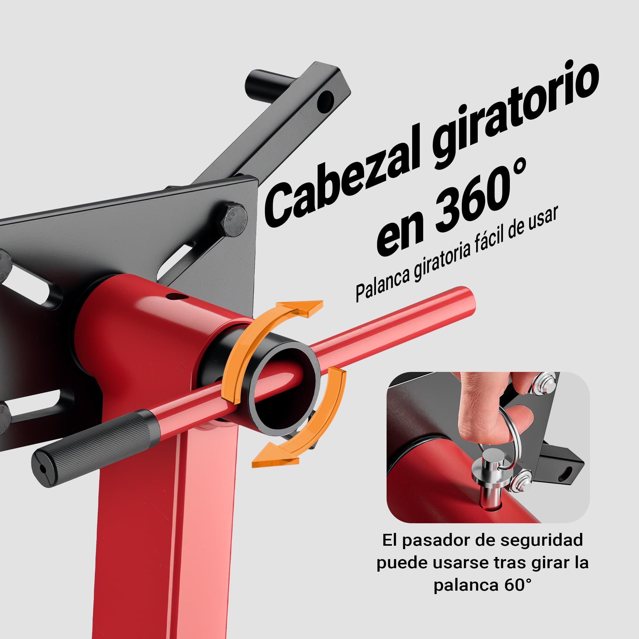 Wiltec Soporte de motor hasta 680 kg elevador gato de transmisión con ruedas pivotantes en 360° caballete de caja de cambios con cabezal de montaje ajustable y giratorio