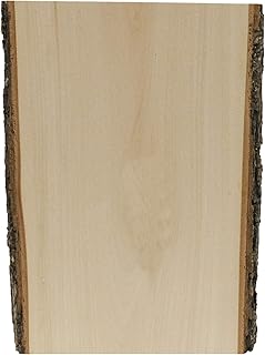 Walnut Hollow Basswood, Thick Live Edge Country Plank, Large (42257)