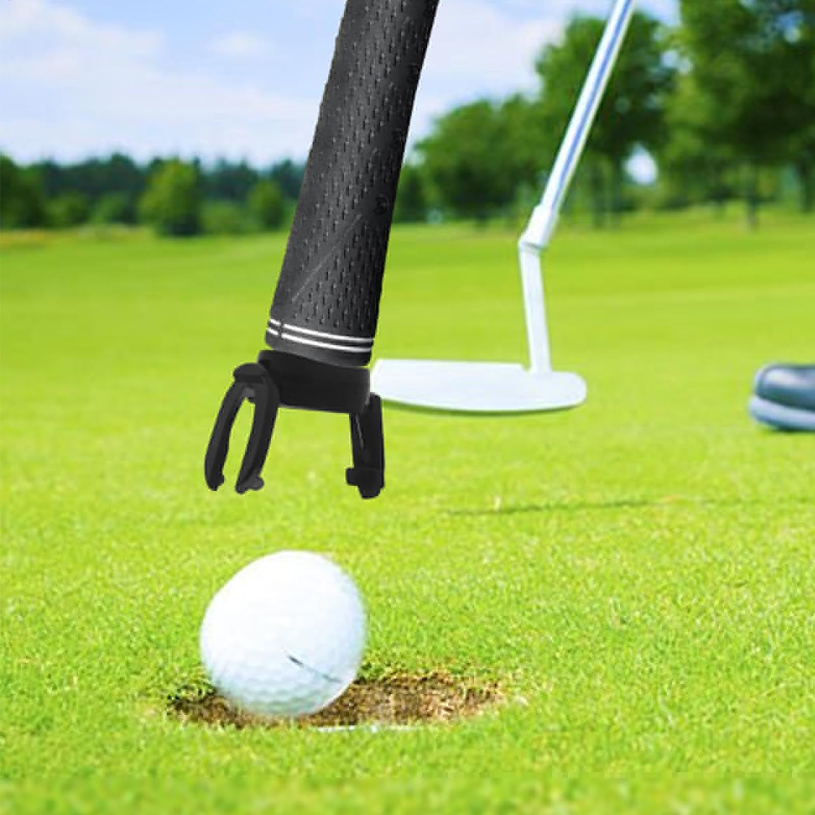 Golfball-Riever für Putter – professioneller Golfball-Picker, hohe Haltbarkeit und Stabilität, Shagger-Greifer, Golfer-Zubehör