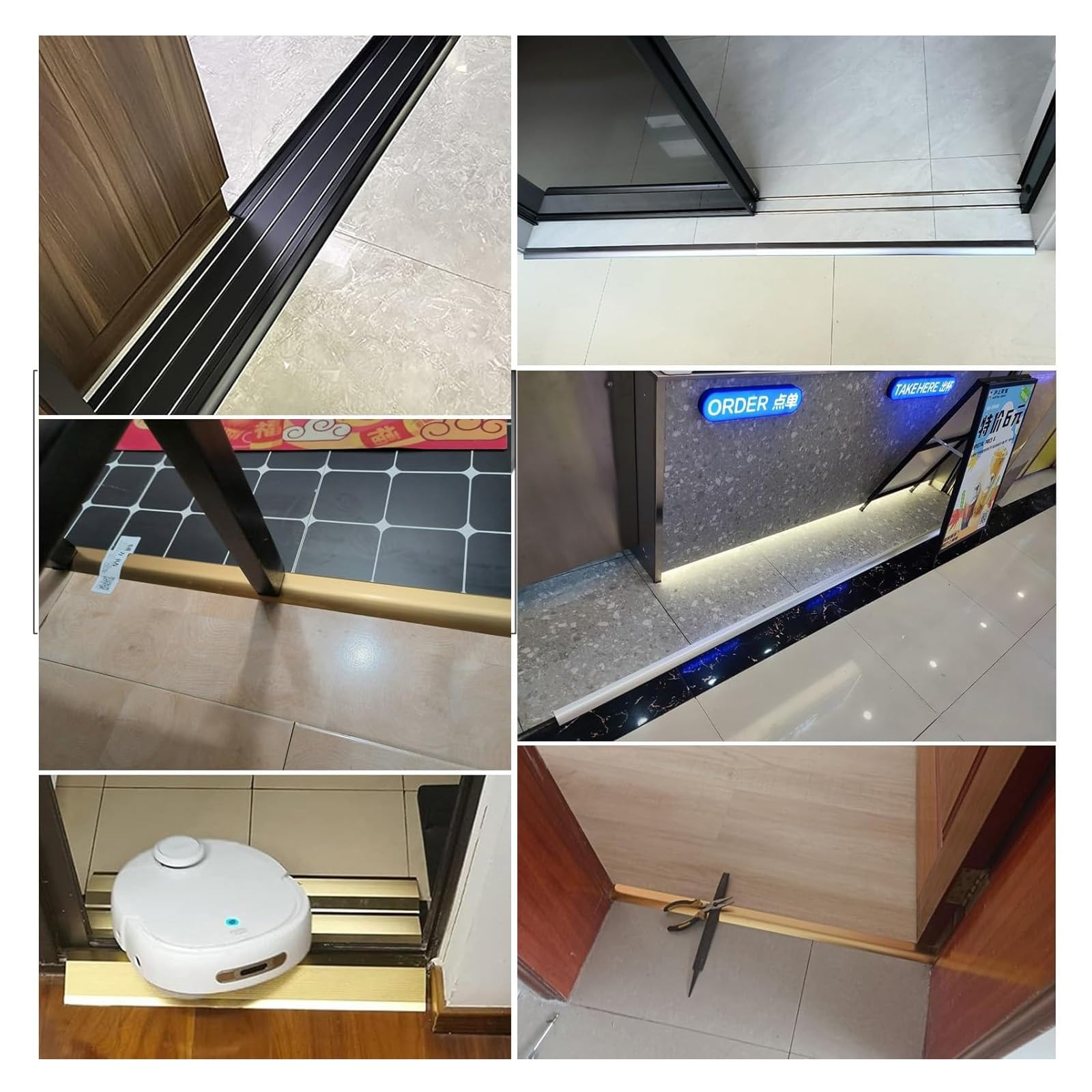 3pcs Perfil De Transición para Laminado De Vinilo, Aluminio Tira De Umbral De Transición Ancho 42mm, Perfil De Transición Tapajuntas Suelo/Perfil De Transición Listón De Remate(Red)