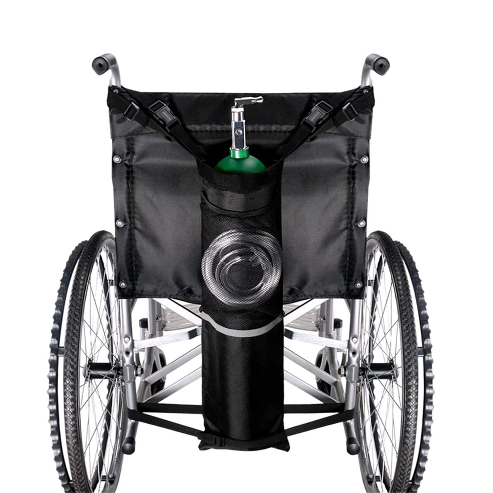 Amazon.co.jp: 酸素ボンベホルダー 車椅子にフィット 酸素ボンベバッグ