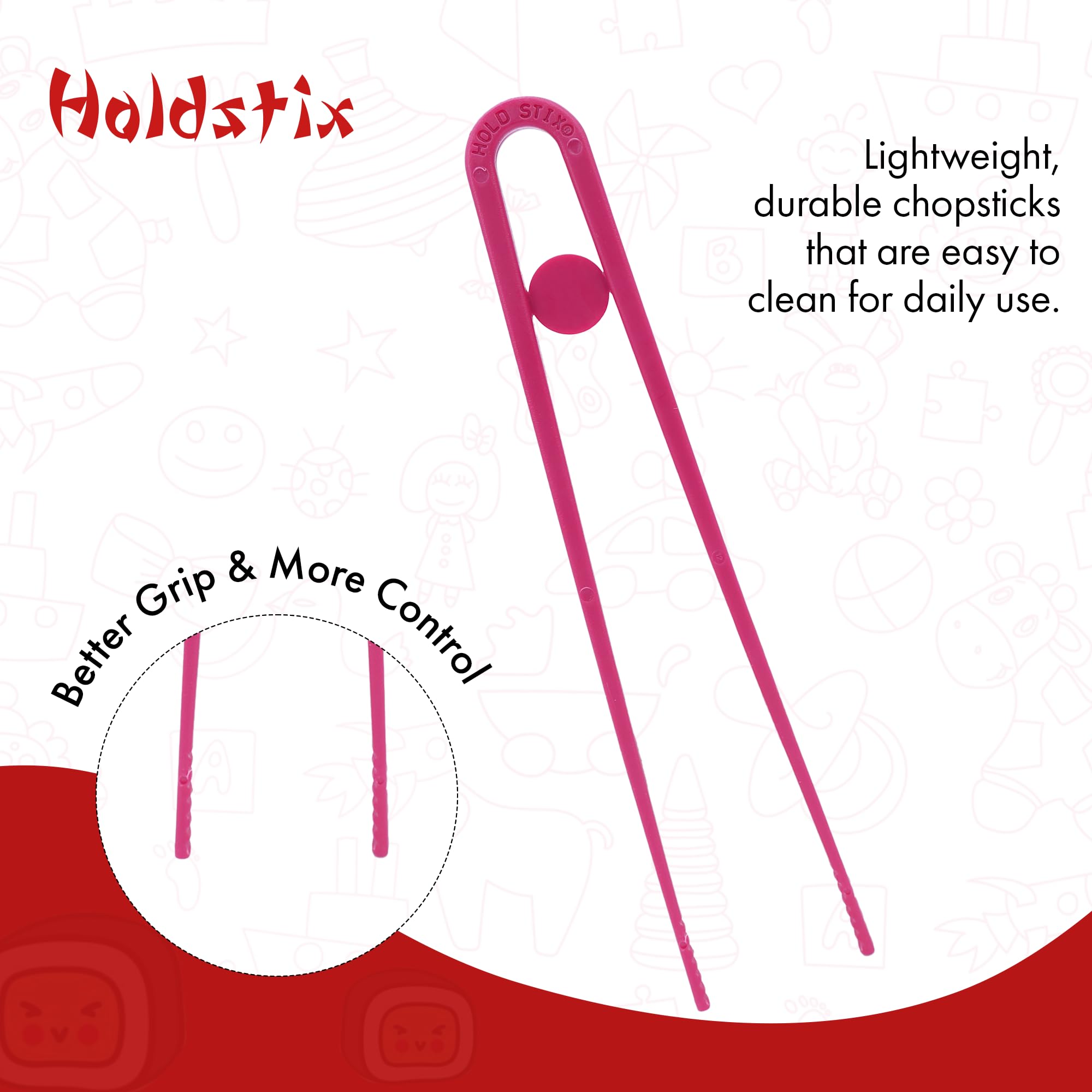 Learn Chopsticks Easily - Beginner Training Set -5