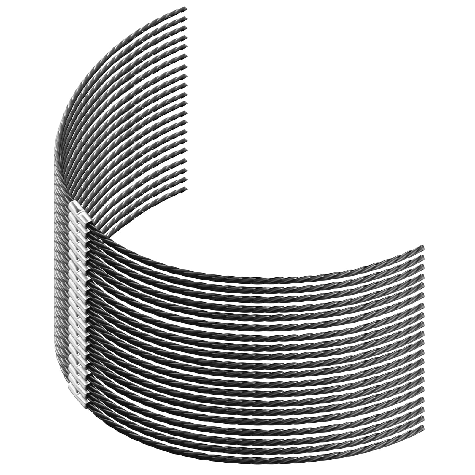 20 unidades F016800431 hilo para desbrozadora eléctrica Bosch AFS 23-37 – Hilo de corte extrafuerte, hilo de repuesto para bordes de césped, aceras y cuidado del jardín (longitud: 37 cm