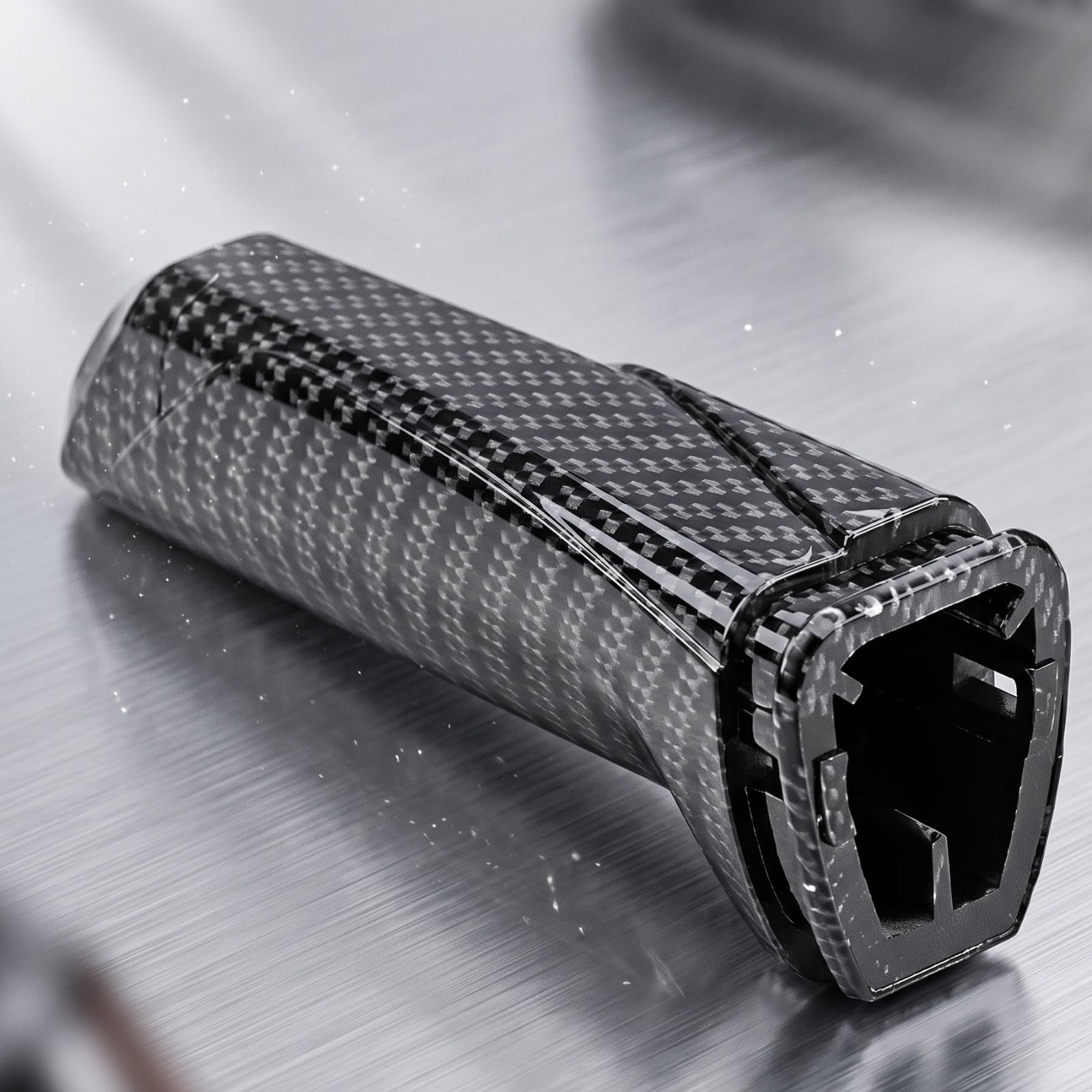 Coprifreno a Mano Antiscivolo | In Fibra di Carbonio, Rivestimento, Resistente All'usura, Accessorio, per Auto