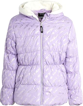 Winter Jackets For Girls DKNY Girls' Winter Coat Sherpa-Lined