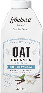 Oat Creamer, French Vanilla, Dairy Free, Vegan Friendly, Kosher, Gluten Free & Non-GMO, 16 Fluid Ounce (Pack of 6)