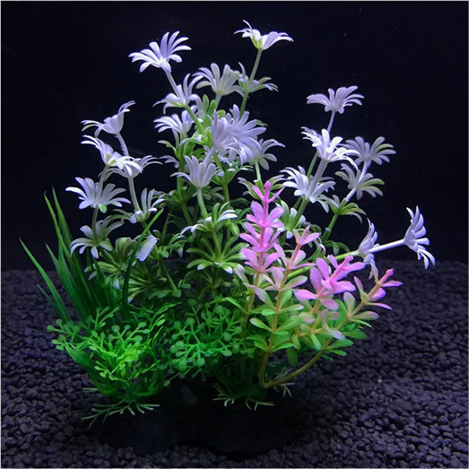 Aquarium Artificial Decor Plants Simulation Water Weeds Ornament Fish Tank Plant Grass Decoration(0 9)