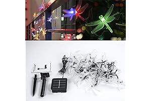 ASFSKY Dragonfly Solar Lights Outdoor