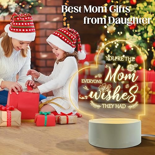 Miniatura 2 de Regalos románticos para novia, lámpara de noche de ilusión 3D, regalo de cumpleaños, aniversario, día de San Valentín para ella de novios, muestra