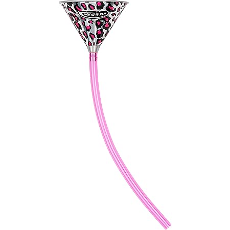 Head Rush Pink Leopard Beer Bong