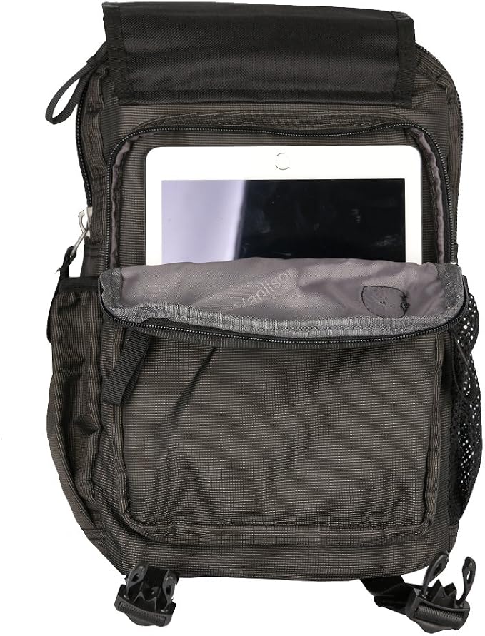 Sling Bag Mochila Cruzada Negra miniatura 3