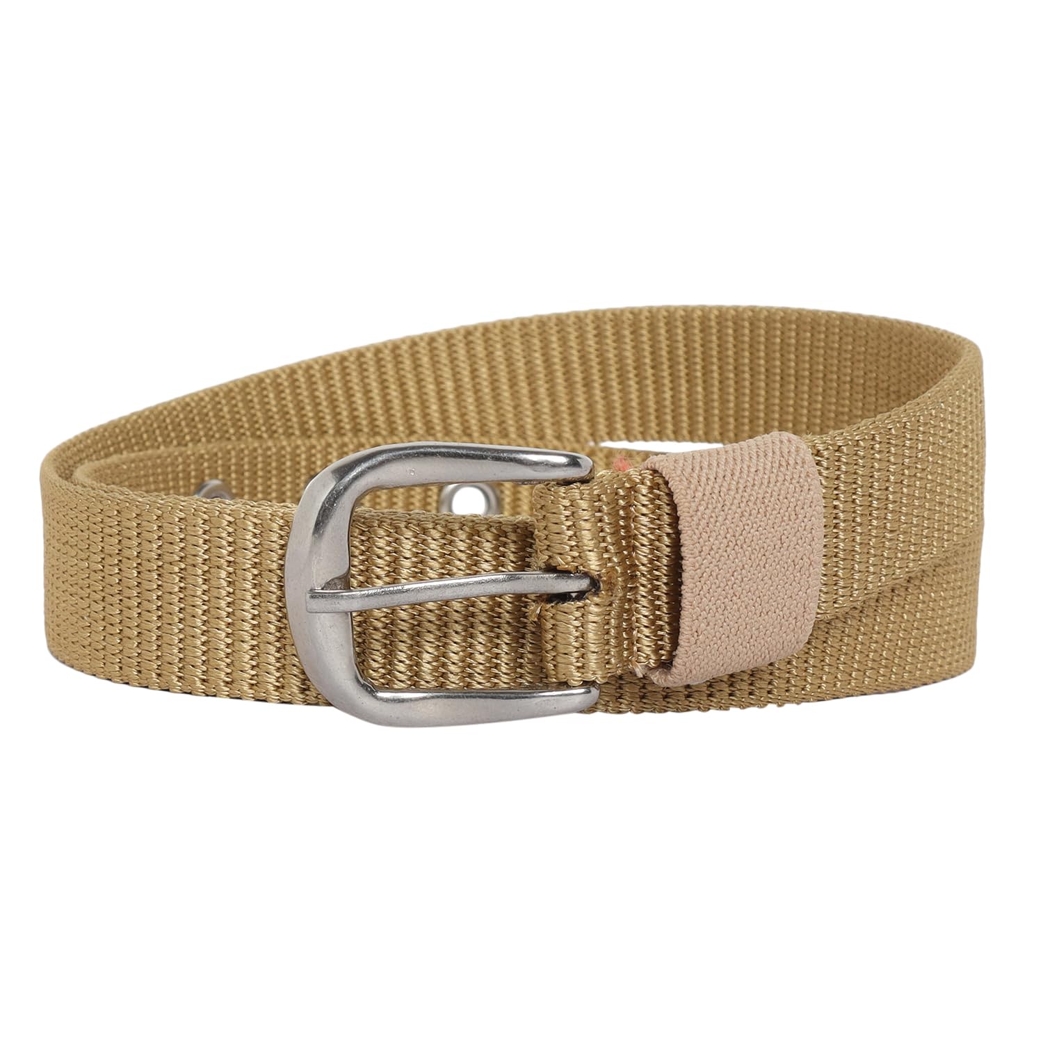 Zacharias Boy's Nylon Belt for kids knb-01 (4-10 Years) (Beige_Pack of 1) - Image 2 thumbnail