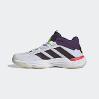 adidas Hombres Court Stabil Indoor Voleibol Zapatillas Zapatillas - Blanco