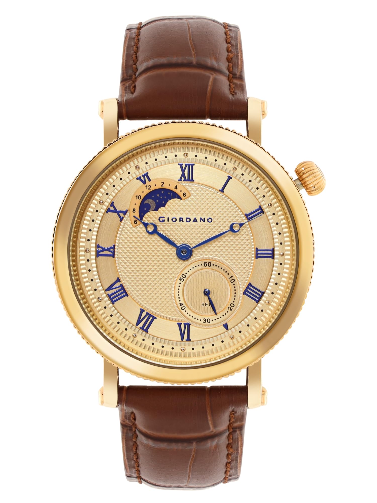 Giordano Analog Casual Wrist Watch for Men Mesh Metal Strap Round Dial| 3 Hand Mechanism Analogue Watch - GZ-50059 (B0CFFBNTC7) Amazon Price History, Amazon Price Tracker