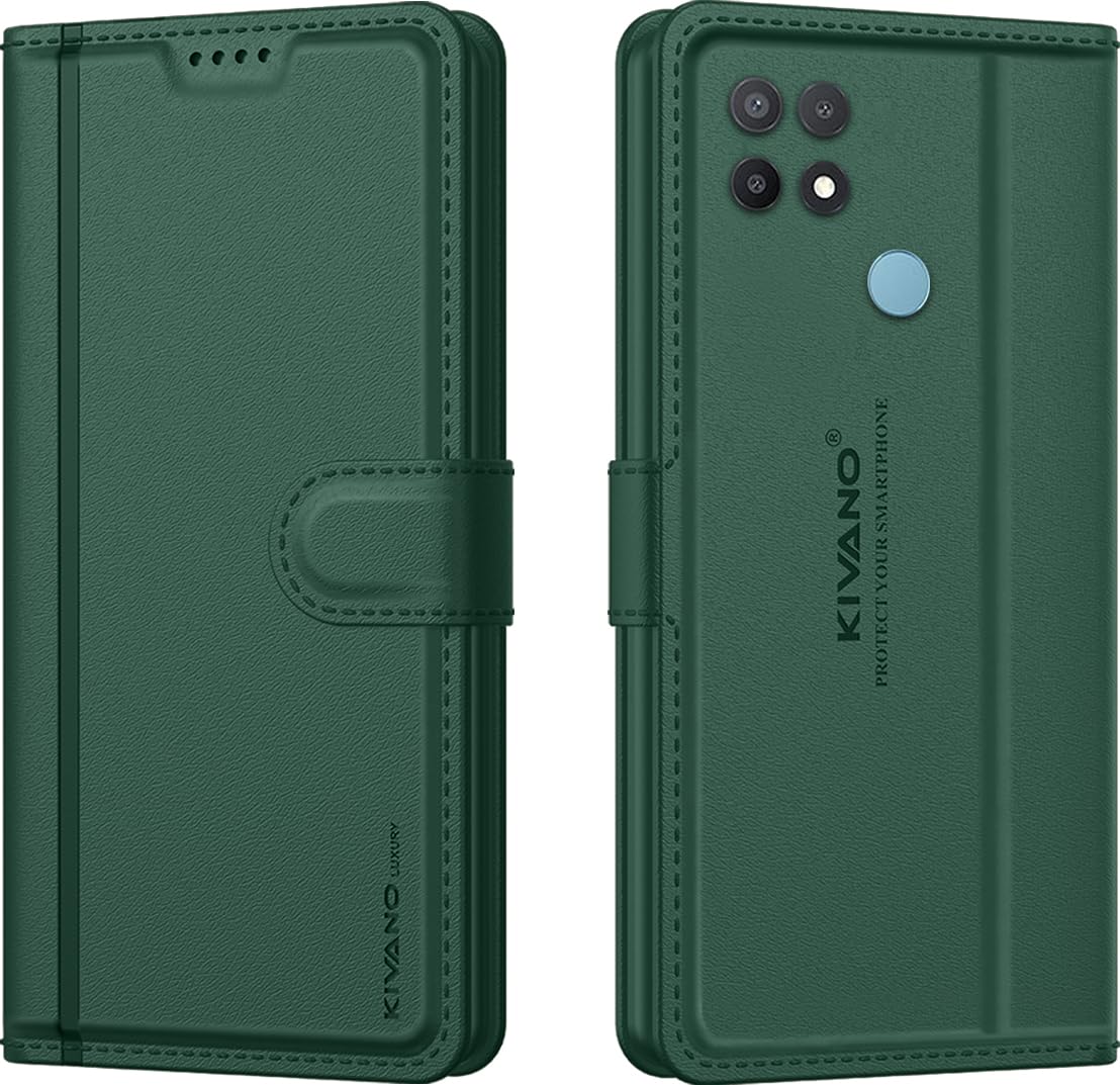 KIVANO LUXE® Compatible with Oppo A15 / Oppo A15s Artisanal Leather Wallet Case with Card Holder for Men Women, Magnetic Flip Folio Cover with Stand RFID Blocking Cell Phone Case (B0CQRNPDNP) Amazon Price History, Amazon Price Tracker