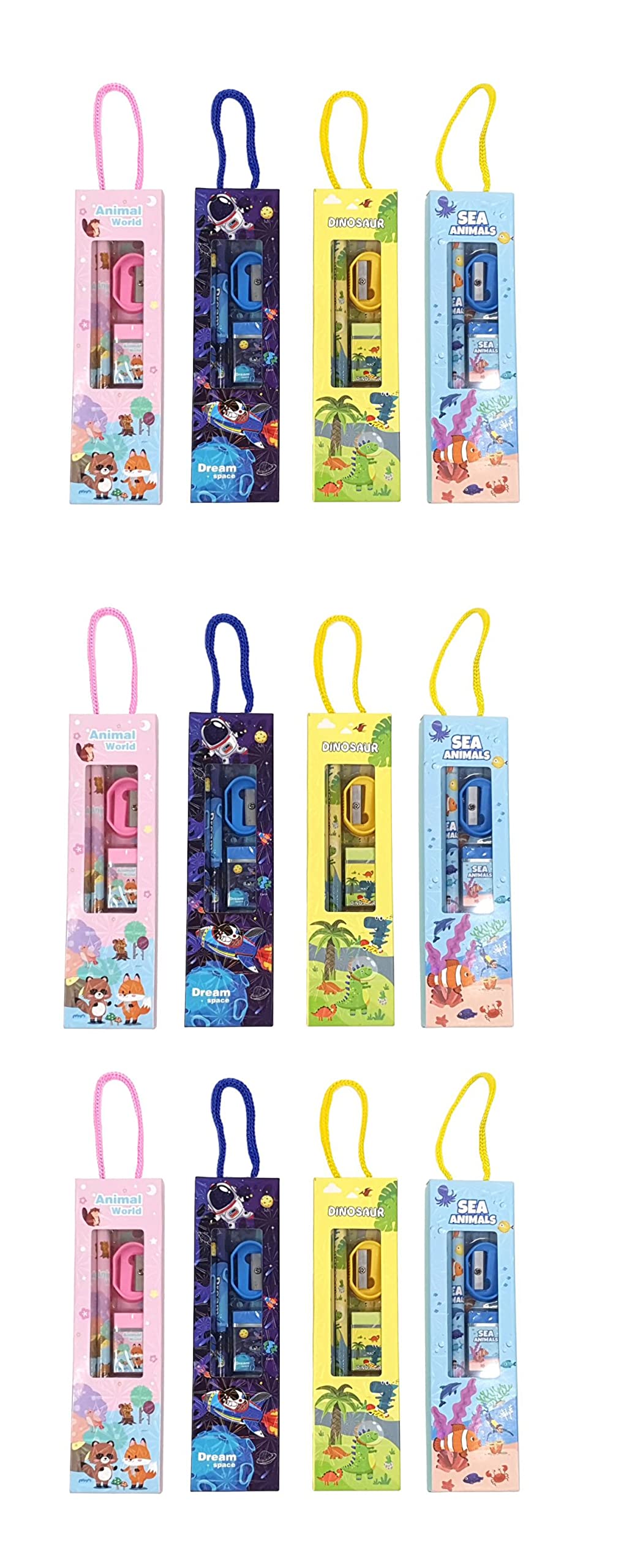 Crackles Pencil Sets Stationery for kids Birthday Returns Gifts of Boys and Girls (Assorted Design and Colors)-Pack of 12 (B0BG2XGZ6D) Amazon Price History, Amazon Price Tracker