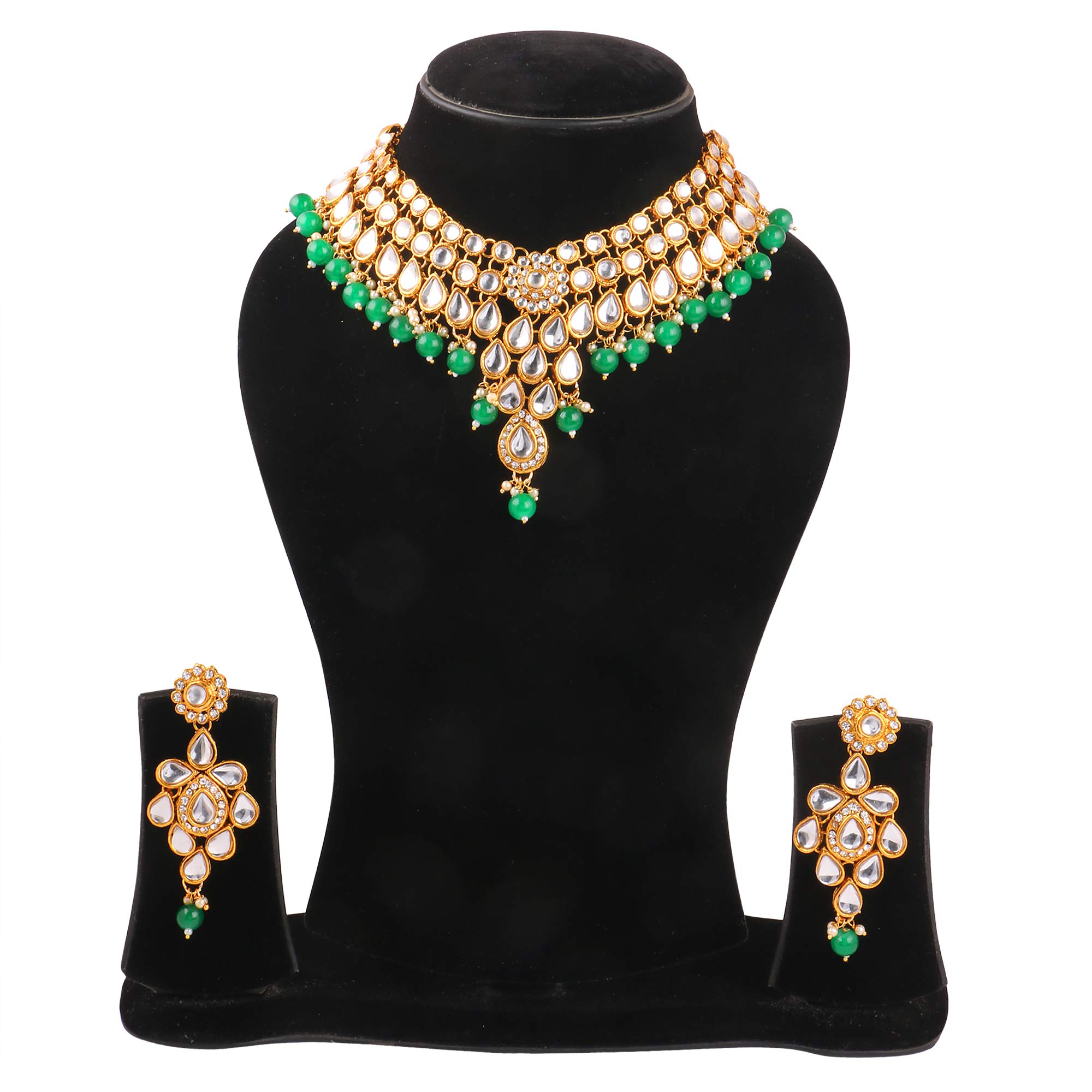 Women's Gold Plated Jewellery Set - Elegant Design