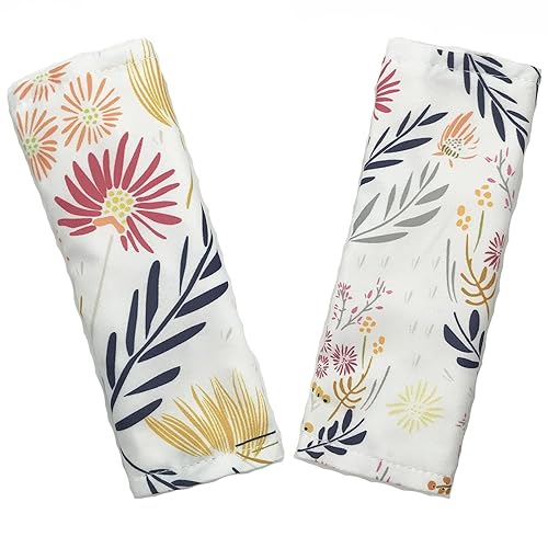 Funda para el cuello del asiento del automóvil, funda para la correa de asiento del automóvil, almohadillas para el cinturón de seguridad,