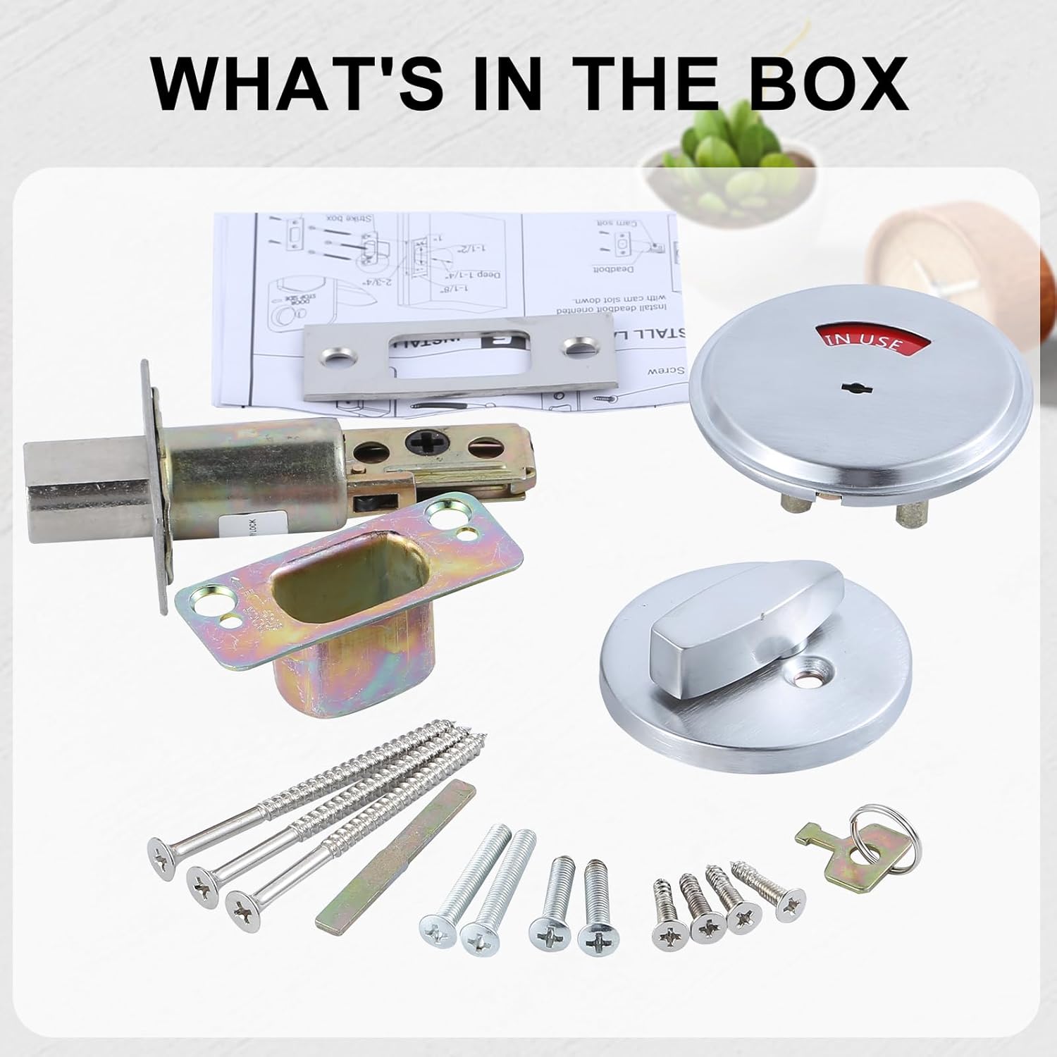 Grade 2 Deadbolt for Commercial Privacy Use-1P