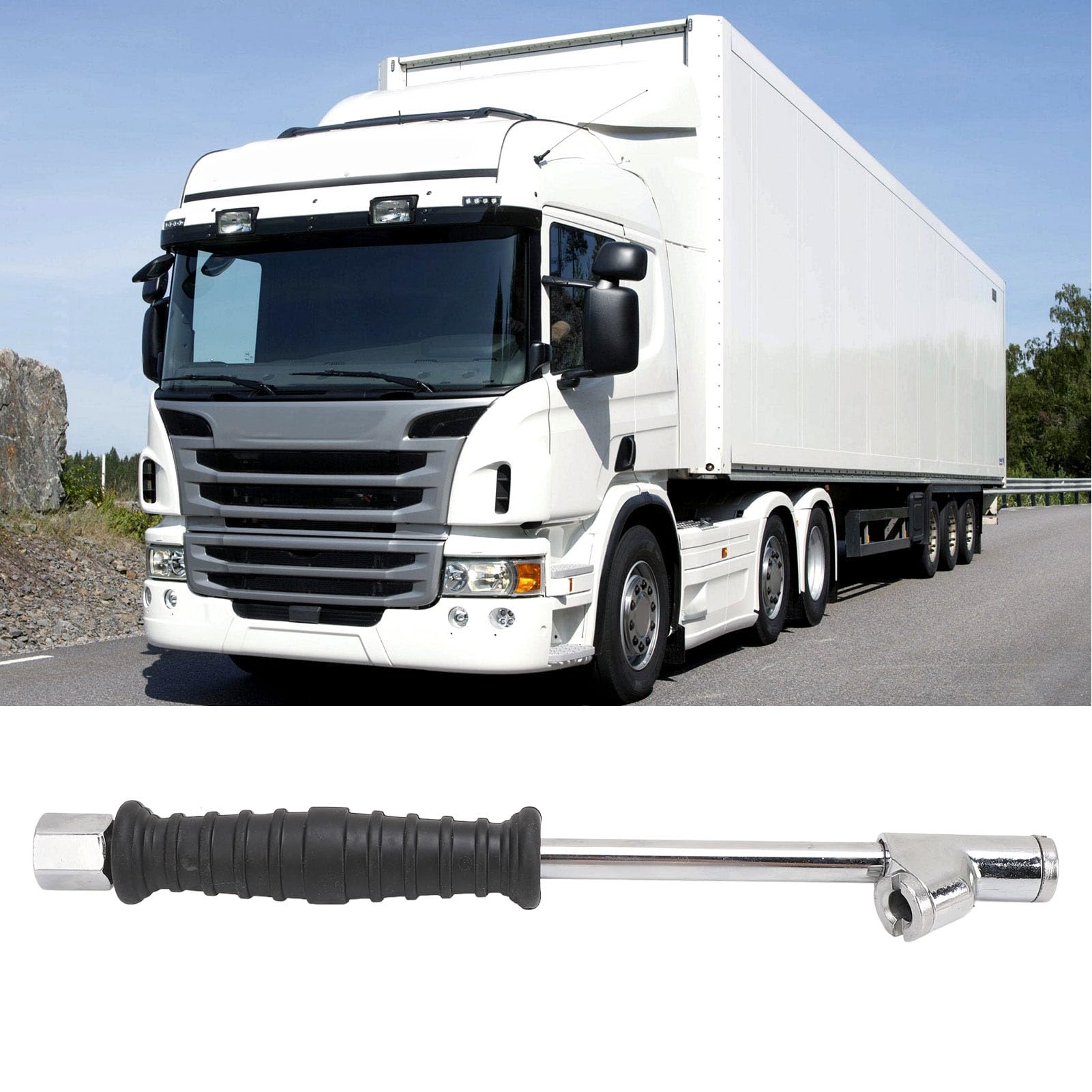 Psytfei 2 Way Connection Air Chuck Set /4 Inch Female NPT Dual Head Air Chuck and Standard Male Quick Plug Tire Air Fill Kit for Tire Inflator Gauge and Air Compressor