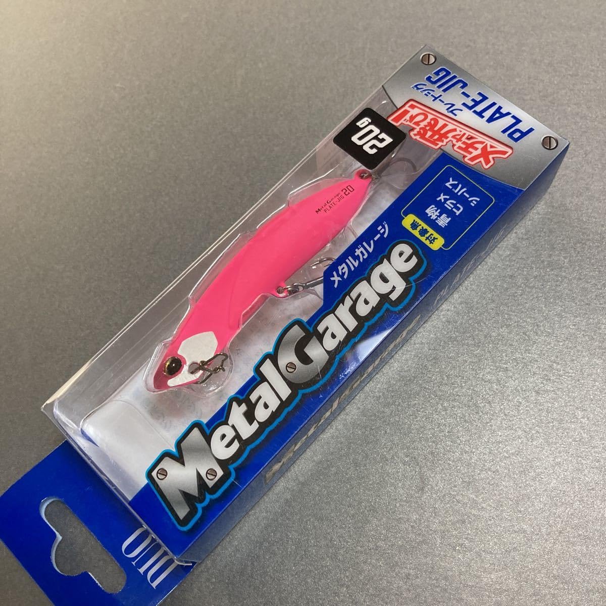 DUO メタルガレージ　プレートジグ　マットピンク　20g 5個セット Amazon.co.jp: デュオ メタルガレージ プレートジグ 20g DUO