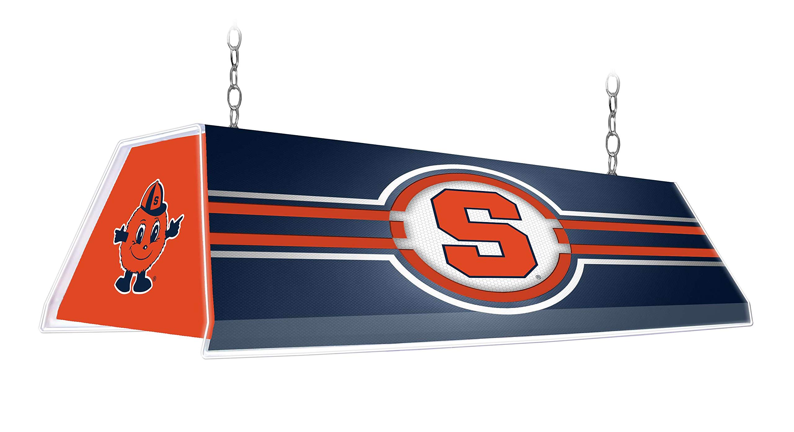 The Fan-Brand Syracuse Orange 46” Billiards Pool Table Light - Football, Basketball & Baseball Decor for Home Game Room & Bar Lighting - Hanging Light - USA Made