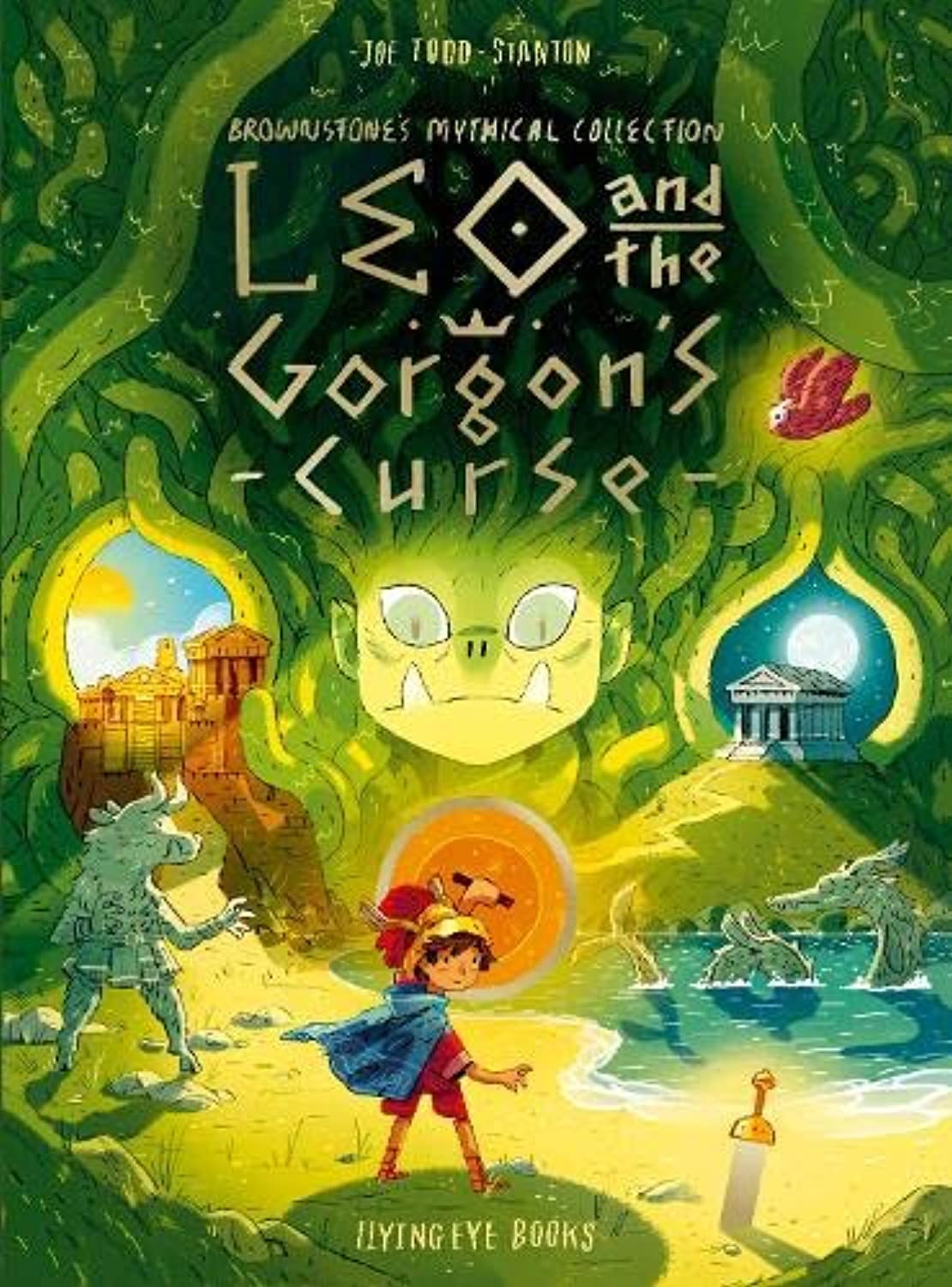 Flying Eye Books Leo and the Gorgon's Curse Paperback – Big Book, 1 October 2021