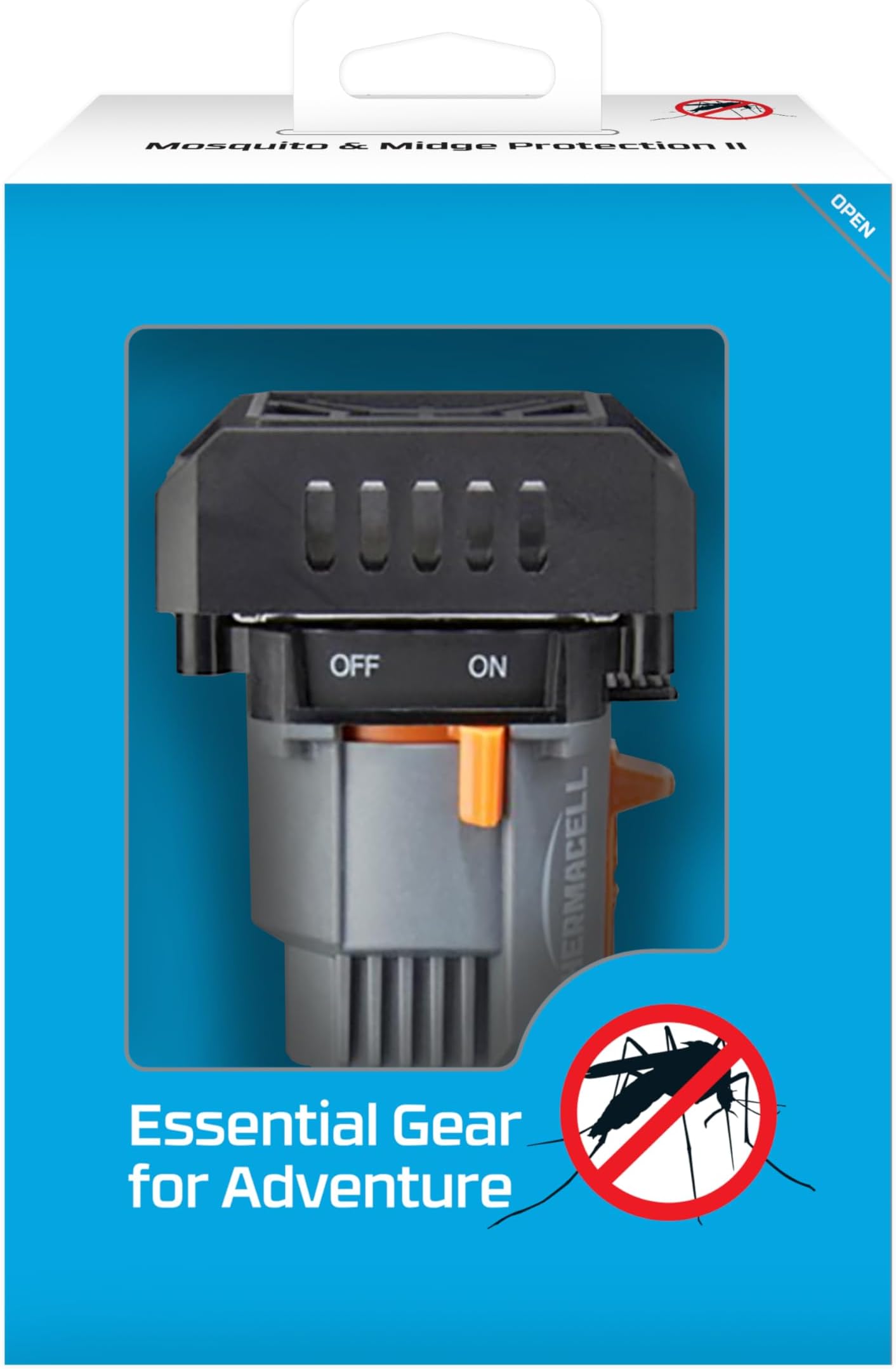 Backpacker Mosquito & Midge Protector; Includes 3 x 4hr Mats; Runs on Camp Fuel Canister EN417; Water-Resistant Bag; Easy to Use; Highly Effective; DEET-Free; 20 sq m Zone of Protection