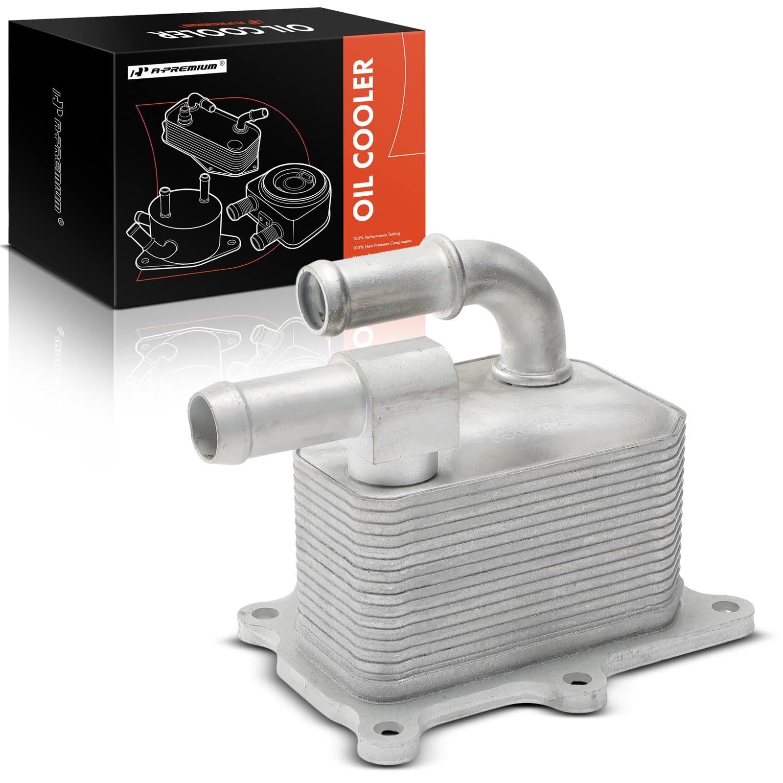 A-Premium Engine Oil Cooler Compatible With Ford F-150 2011-2020, Expedition 2015-2021 & Lincoln MKT 2012-2019, Navigator 2015-2021, 3.5L 3.7L, Replace# BL3Z6A642H, Oil Coolers - Canada
