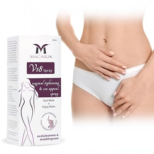 MACARIA V18 Vaginal Yoni Instant Shrink Spray Oil  Apriete premium  Apriete vaginal para mujeres
