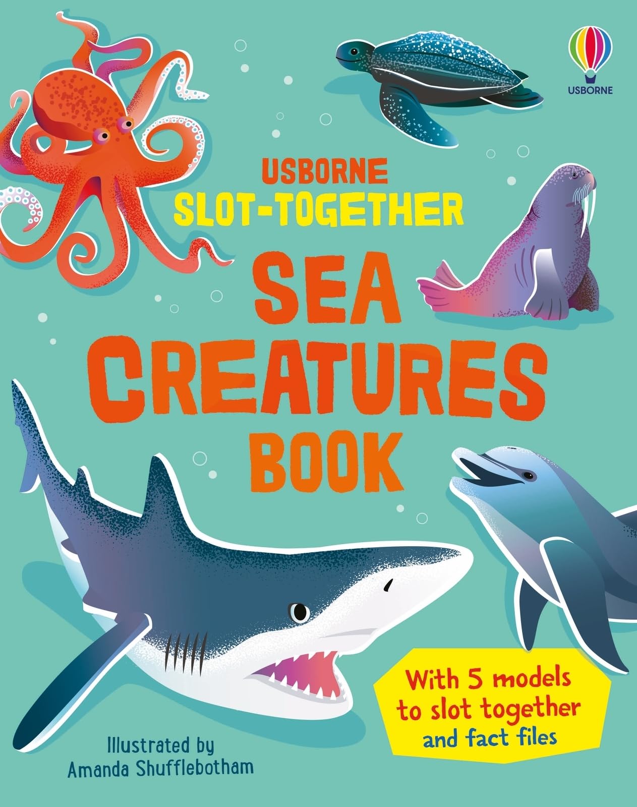 Slot-together Sea Creatures Book