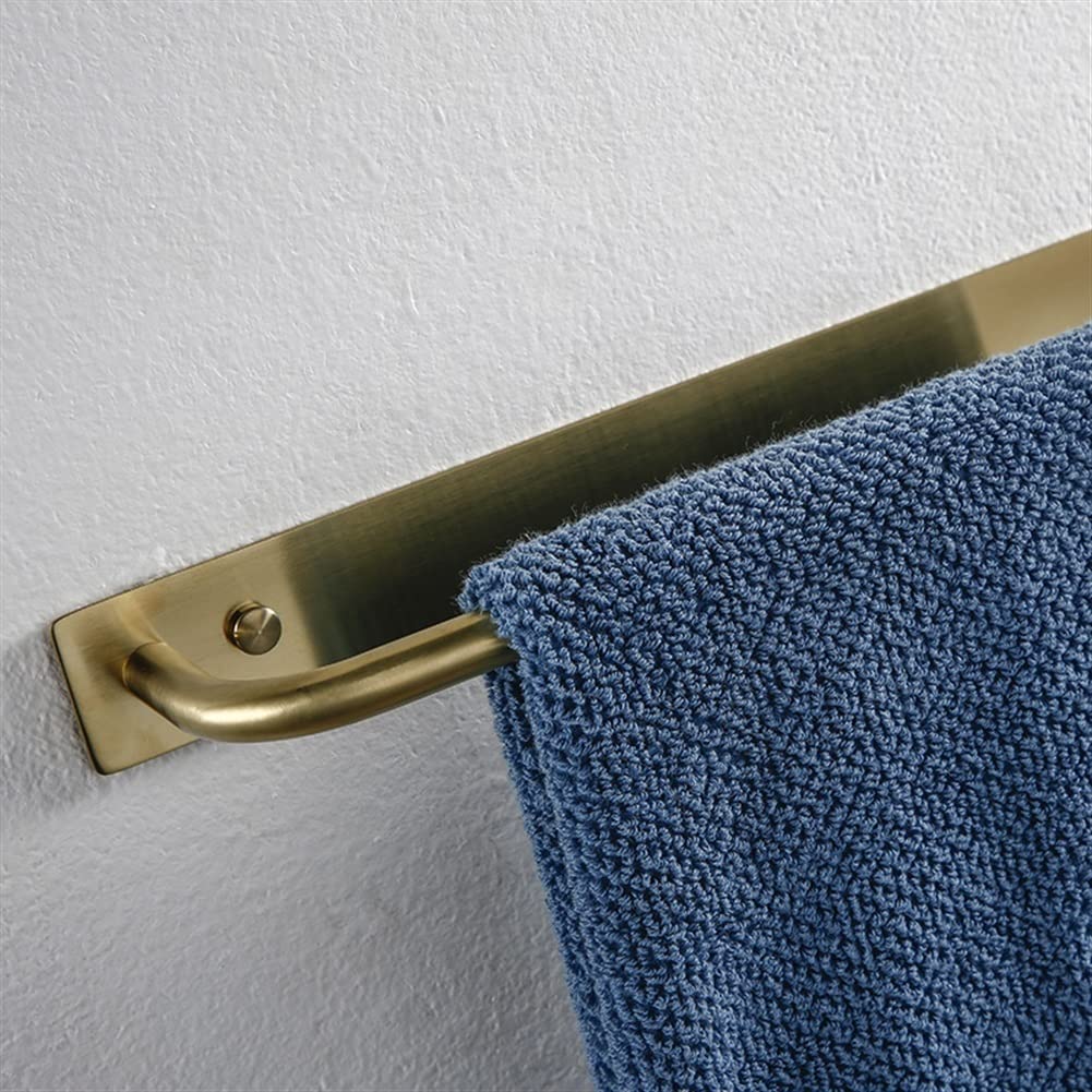 Toallero de Acero Inoxidable 304 Dorado Cepillado, toallero de Cocina, toallero de baño