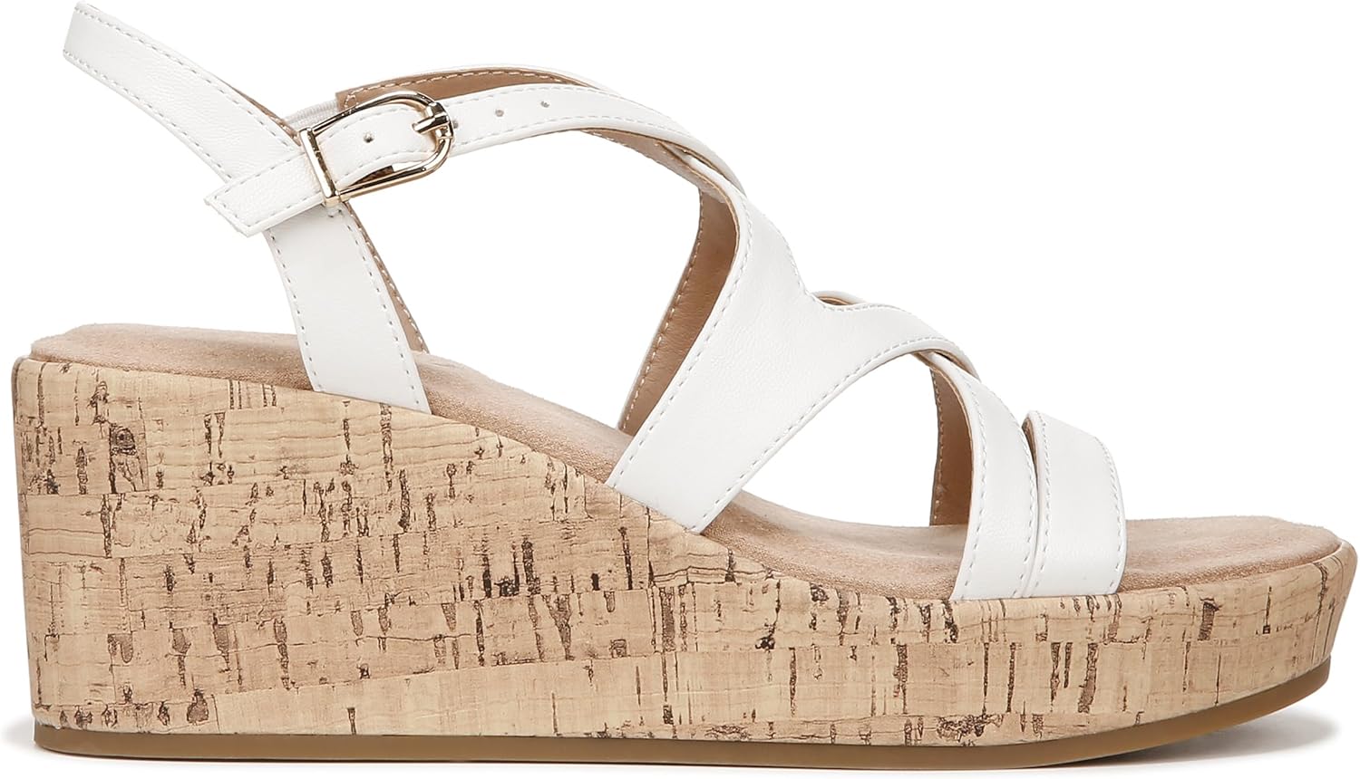 LifeStride Women's Bailey Strappy Platform Wedge Sandals