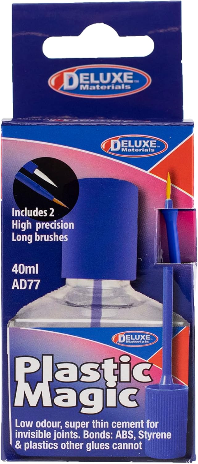 DELUXE MATERIALS Plastic Magic Adhesive 40 ML, DLMAD77