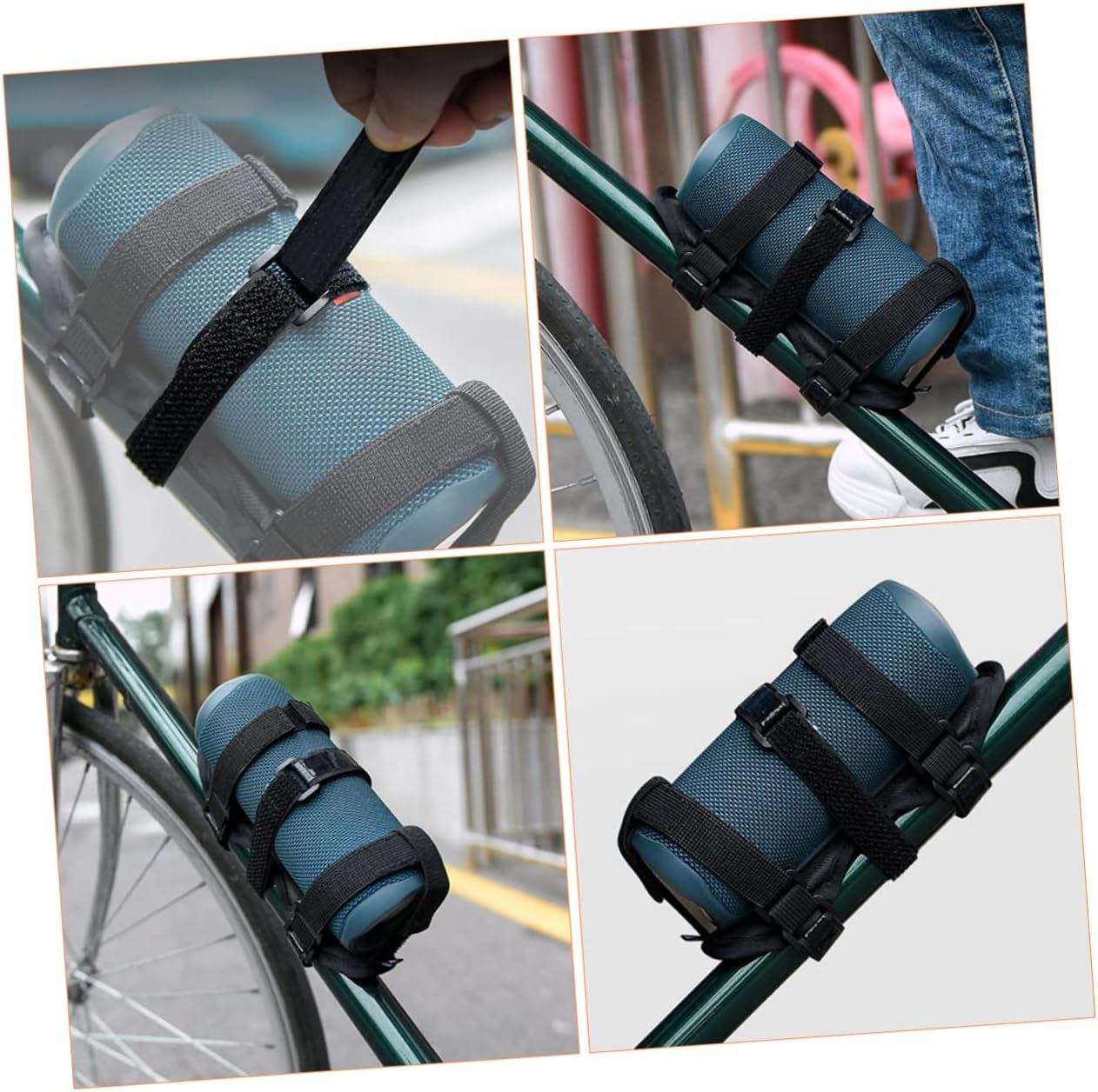 Sosoport 2pcs Speaker Strap Bike Mount Accessories Bike Cup Holder Water Bottle Cage Bicycle Bottle Cage Bike