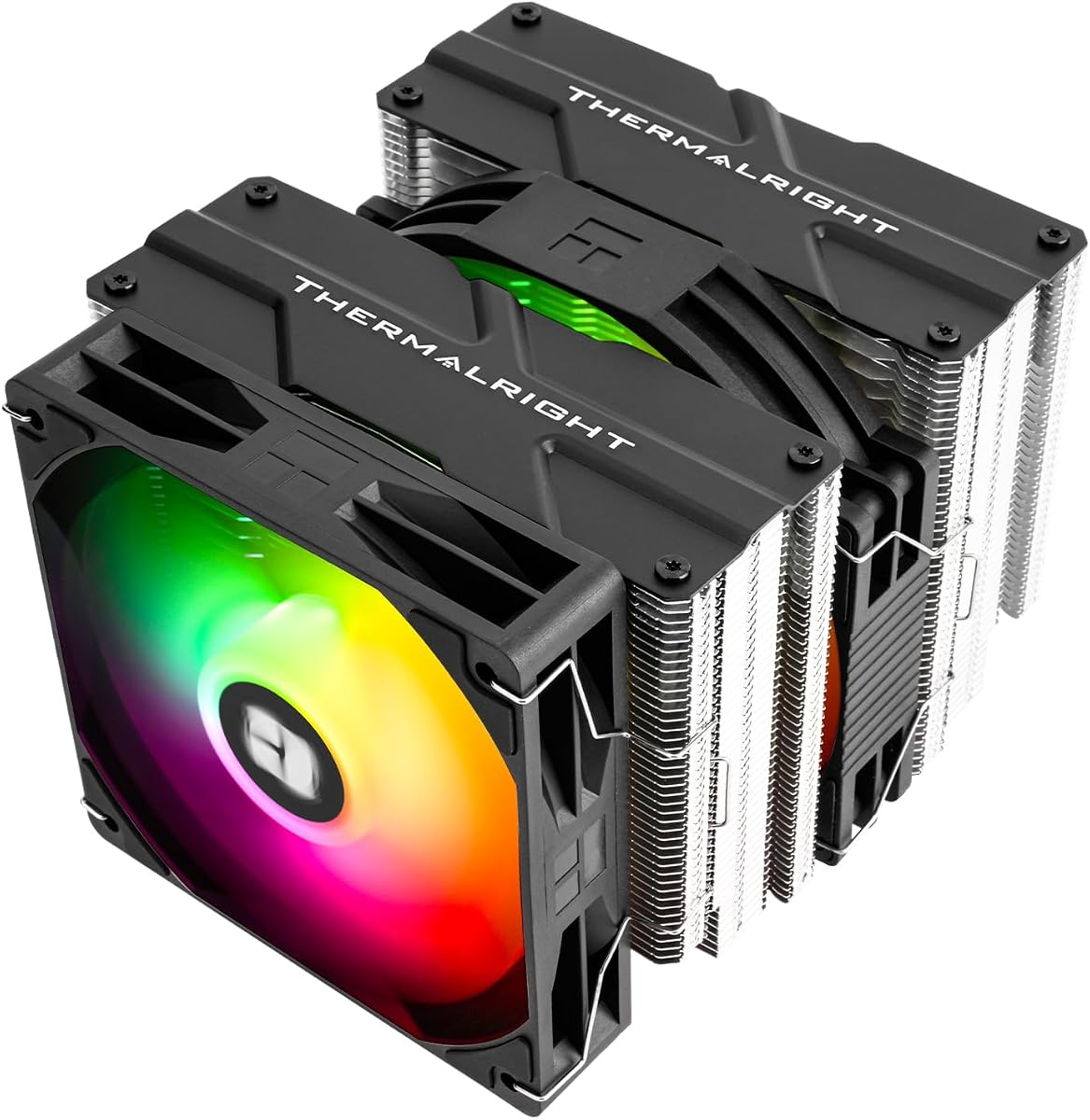 Thermalright Peerless Assassin 140 SE ARGB Enfriador de aire para CPU con 6 tubos de calor, ventilador de grado de rendimiento de 28 mm de espesor, enfriamiento de CPU de 158 mm de alto, para AM5/AM4, Intel LGA1851/1700/1150/1151/1155/1156/1200