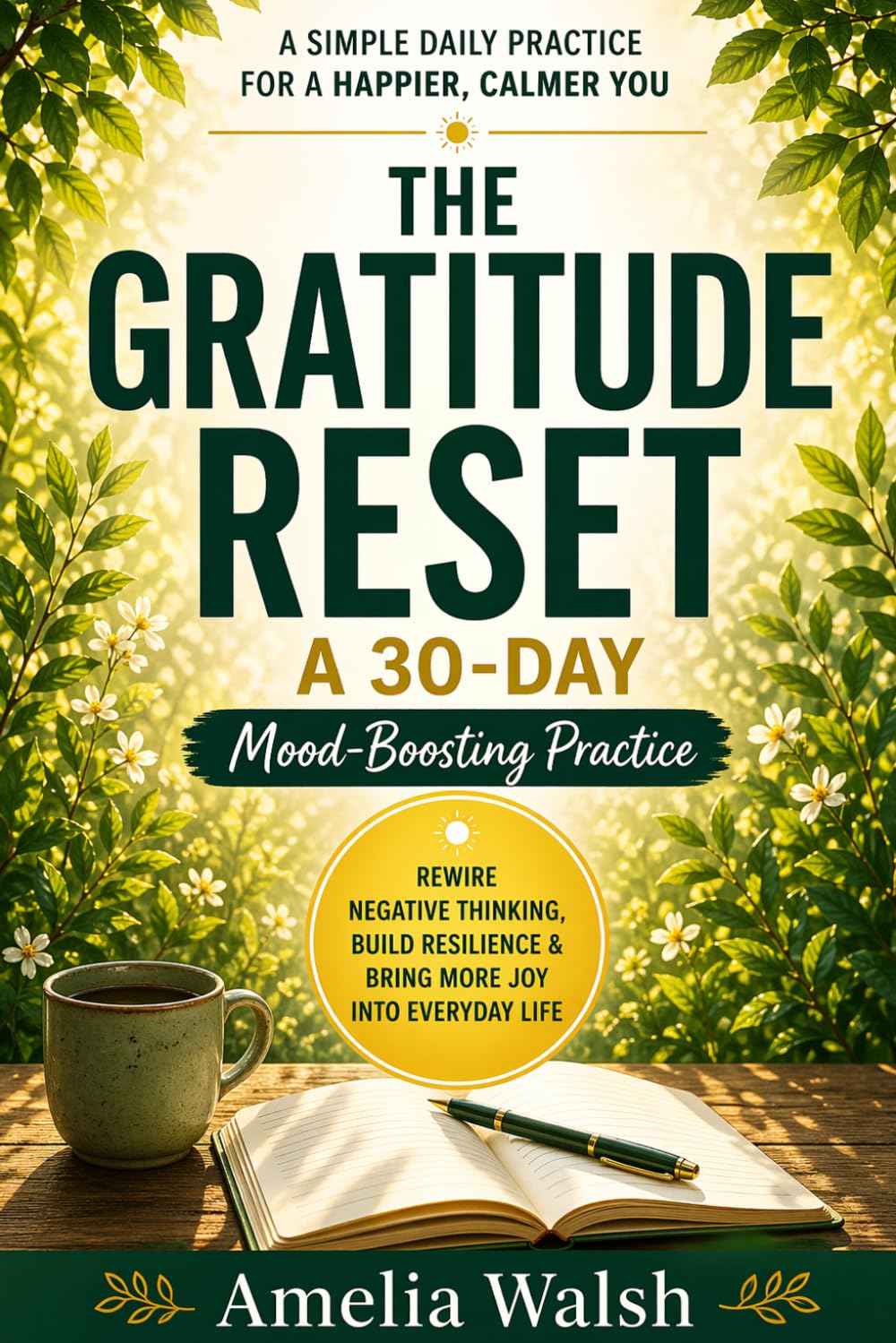 The Gratitude Reset: A 30 Day Mood Boosting Practice: Rewire Negative Thinking, Build Resilience & Bring More Joy into Everyday Life (The Everyday Reset Series)
