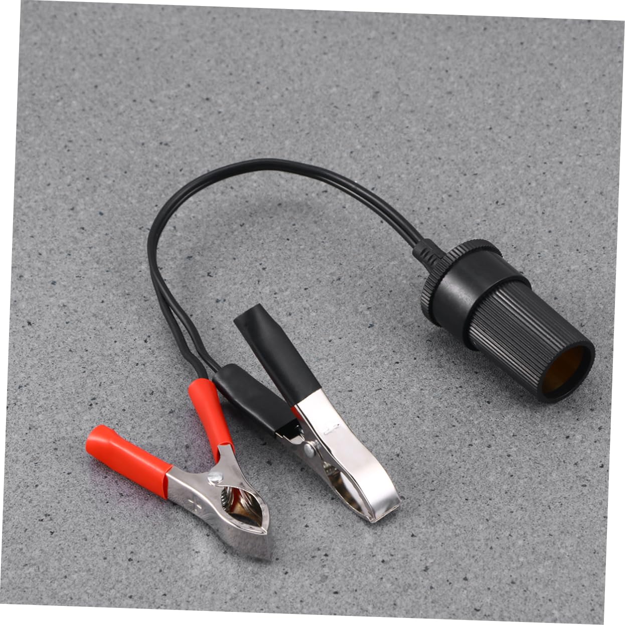 Adaptateur pour Prise Allume-Cigare 12V Pince de Borne de Batterie