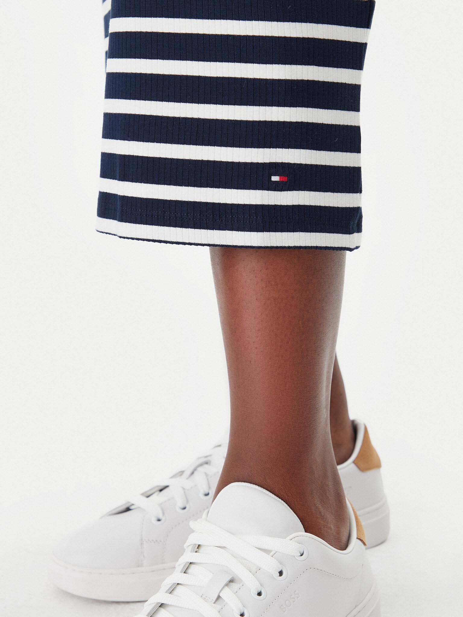 Tommy Hilfiger Damen Kleid Midi Dress Slim Fit