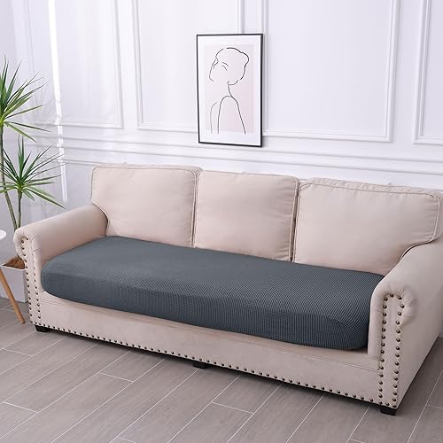 Miniatura 7 de hyha Fundas de cojín impermeables para sofá, fundas de cojín lavables, fundas elásticas de tela jacquard gruesa, fundas de sofá para mascotas con